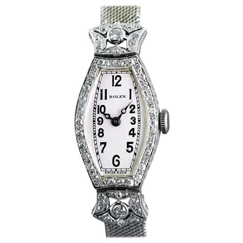 art deco rolex ladies watch